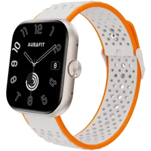 Smartwatch FTX UB6M-SVOM - Bluetooth - 41MM - Branco e Laranja