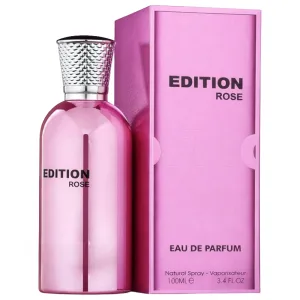 Perfume Fragrance World Edition Rose - Eau de Parfum - Feminino - 100ML