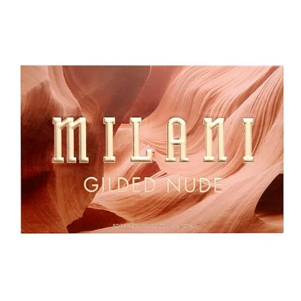 Paleta de Sombras Milani Gilded Nude ESK-120 - 15 Cores