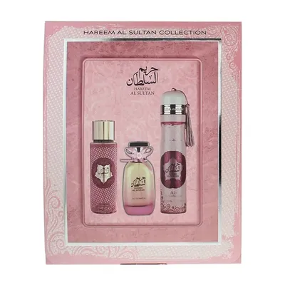 Kit Perfume Ard Al Zaafaran Hareem Al Sultan - Feminino - 100ML + 250ML + 300ML