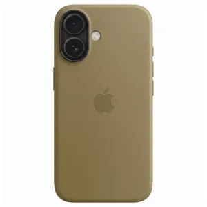 Capa Protetora Apple Leather Case Magsafe - Para Iphone 16 - Couro - Marrom Escuro