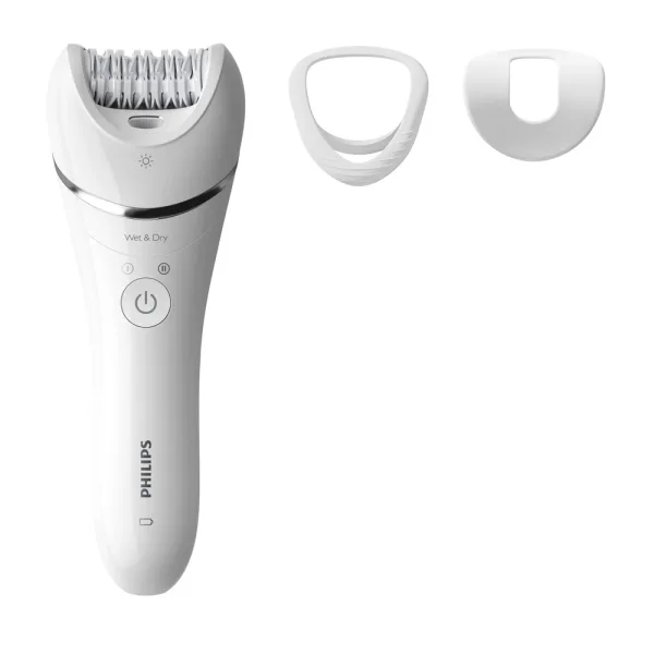 Depilador Elétrico Philips Epilator 8000 BRE-700/00 - Recarregável - Bivolt - Branco