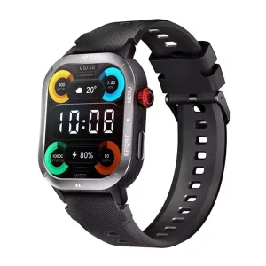 SmartWatch Haylou Iron Neo HF014 - Bluetooth - À prova d'água - Preto