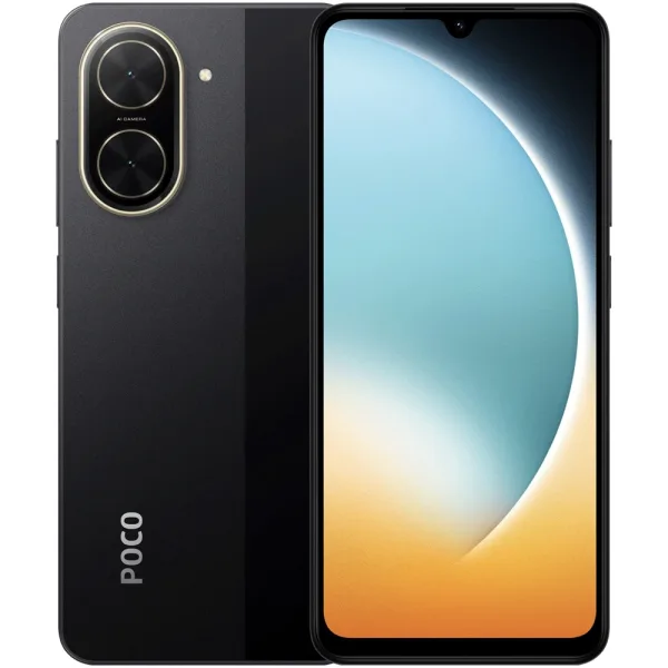 Celular Xiaomi Poco C71 - 4/64GB - 6.88'' - Dual-Sim - Preto