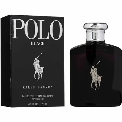 Perfume Ralph Lauren Polo Black - Eau de Toilette - Masculino - 125ML