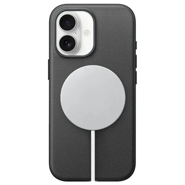 Capa Protetora Apple TechWoven Case Magsafe - Para Iphone 17 - Poliéster - Preto