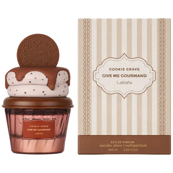 Perfume Lattafa Give Me Gourmand Cookie Crave - Eau de Parfum - Feminino - 75ML