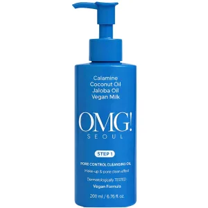 Óleo Hidratante Facial OMG! Seoul Pore Control Cleansing Oil - Step 1 - 200ML