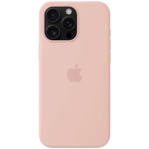 Capa Protetora Apple Leather Case Magsafe - Para Iphone 16 Pro Max - Couro - Rosa