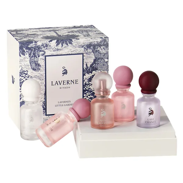 Kit Perfume Laverne Riyadh Laverne's Little Garden - 5 em 1 - Eau de Parfum - Feminino - 10mL