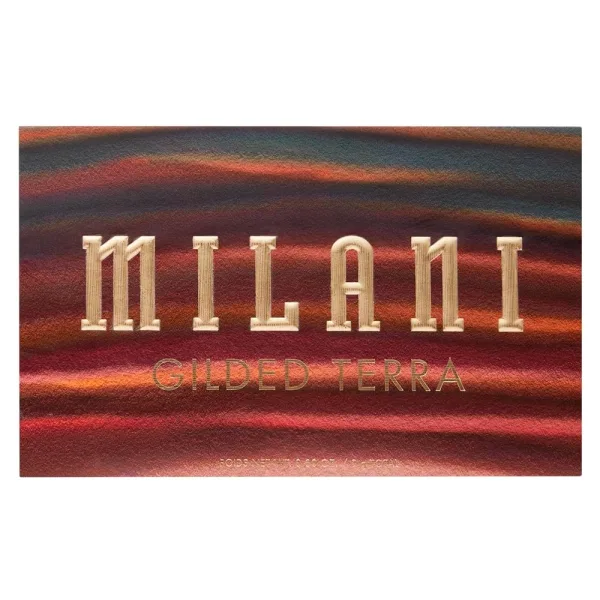 Paleta de Sombras Milani Gilded Terra ESK-170 - 15 Cores
