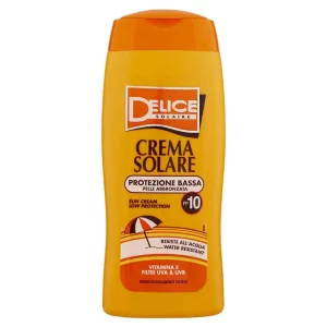 Protetor Solar Delice Solaire Crema Solare Protezione Bassa Pelle Abronzata - FP10 - 250mL