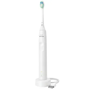 Escova de Dentes Elétrica Philips Sonicare 4100 Series HX3681/23 - Recarregável - Branco