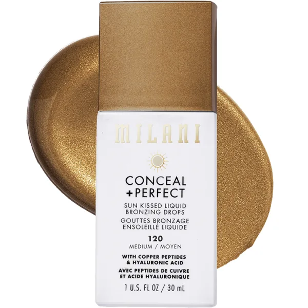 Bronzer Liquido Milani Conceal + Perfect Sun Kissed - #120 Medium - 30ML
