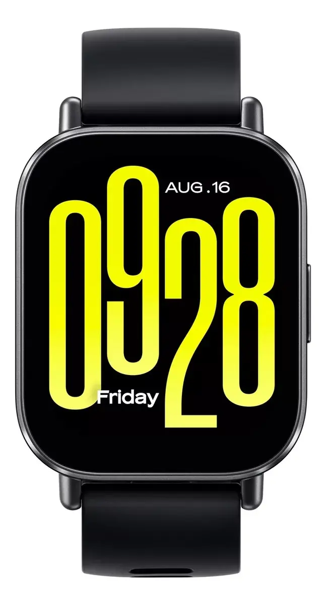 Smartwatch Redmi Watch 5 Active Preto, com Alexa e Tela de 2"