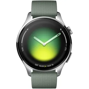 SmartWatch Xiaomi Watch 5 M2501W1 BHR07WPGL - Bluetooth - À prova d'água - Jumper Green Strap