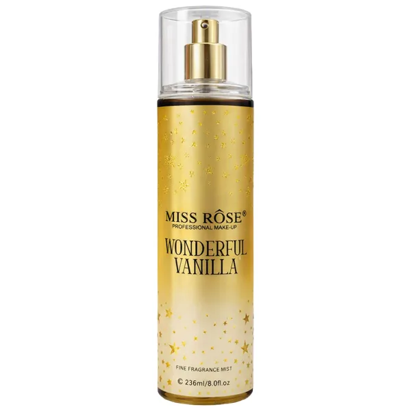 Colônia Body Mist Miss Rôse - 236ML - Wonderful Vanilla