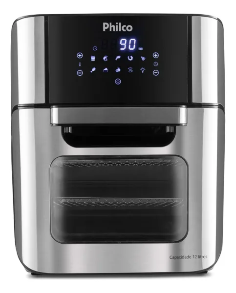 Fritadeira Elérica Air Fryer Oven Philco Pfr2200 12 litros 4 Em 1