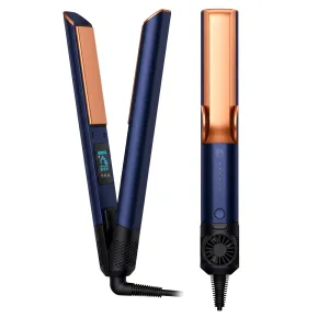 Prancha para Cabelo Dyson HT01 AirStrait - 2 em 1 - 1600W - 220V - 50/60Hz - Prussinan Blue