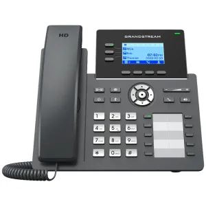Telefone GrandStream GRP2604P - IP - PoE - Preto