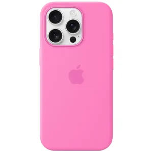 Capa Protetora Apple Leather Case Magsafe - Para Iphone 16 Pro - Couro - Rosa