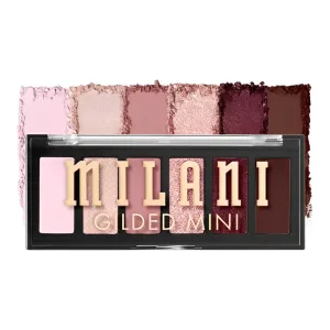 Paleta de Sombras Milani Gilded Mini 140 The Wine Down - 6 Cores