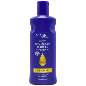 Loção para Corpo e Mãos Maake Glowing - Original - 200ML