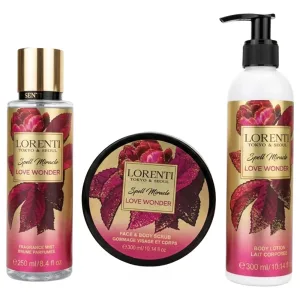 Kit Lorenti Love Wonder Spell Miracle - Feminino - 300ML + 300ML + 250ML