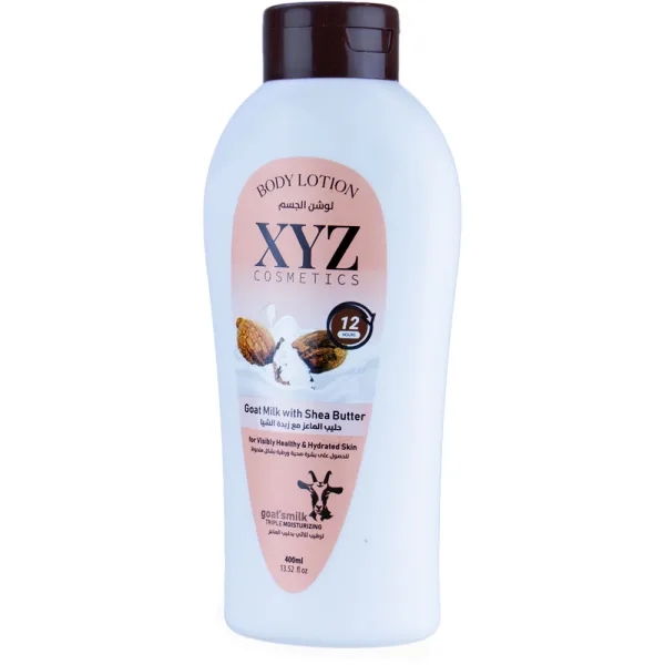 Loção Corporal XYZ Goat Milk with Shea Butter - 400ML