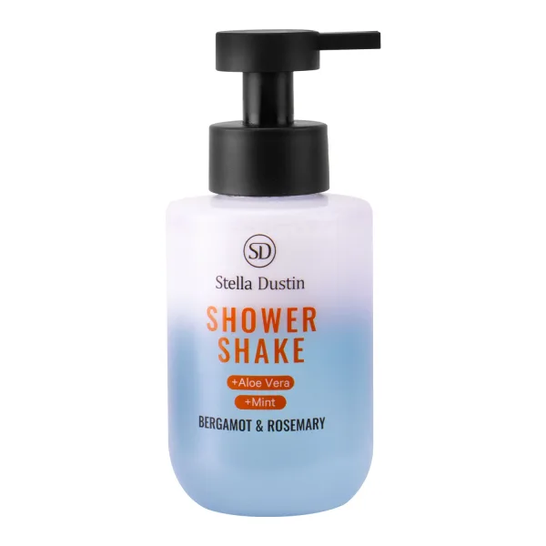 Sabão Líquido Stella Dustin Shower Shake - 475mL - Bergamot & Rosemary