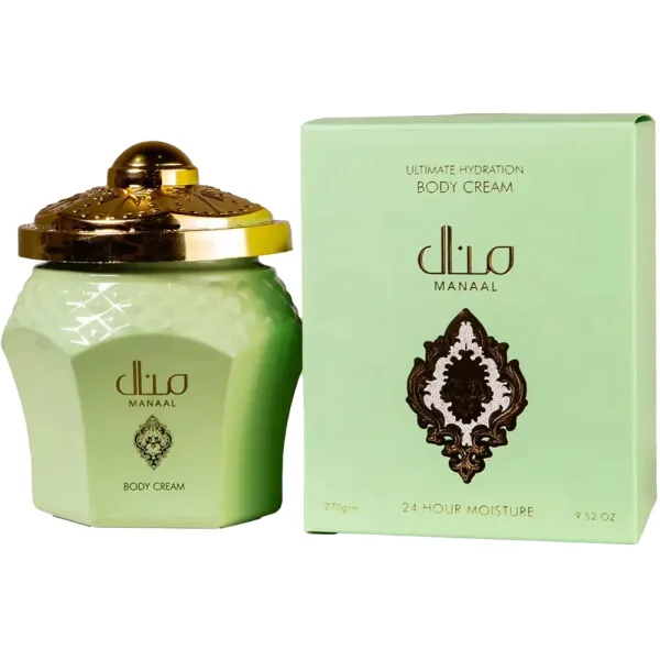 Creme Corporal Ard Al Zaafaran Manaal 24 Hour Moisture - 270 Gr