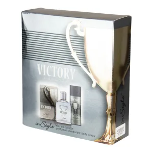 Kit InStyle Victory - 2 em 1 - Perfume EDT 100ML + Body Spray 150ML