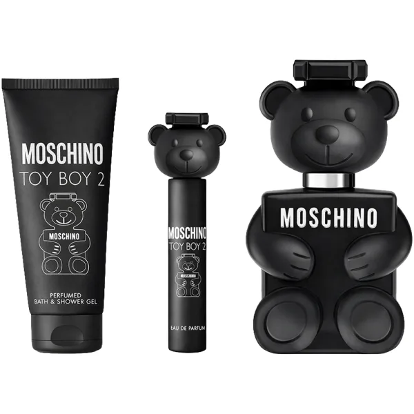 Kit Perfume Moschino Toy Boy 2 Milano - Eau de Parfum - Masculino - 100ML + 10ML + 100ML
