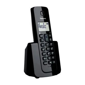 Telefone Sem Fio Panasonic KX-TGB110LAB - 1 Base - Com Bina - Bivolt - Preto