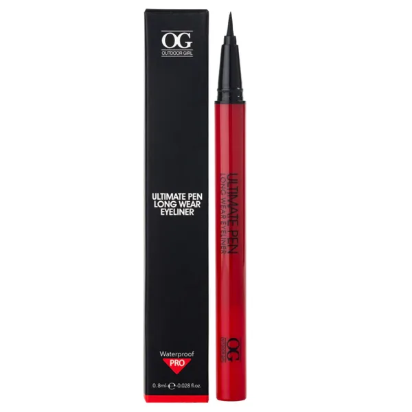 Delineador Outdoor Girl Ultimate Pen Long Wear Eyeliner E3847 - Preto - 0.8mL