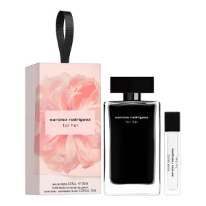 Kit Narciso Rodriguez For Her - 2 em 1 - Perfume EDT 100ML + Perfume EDP 10ML