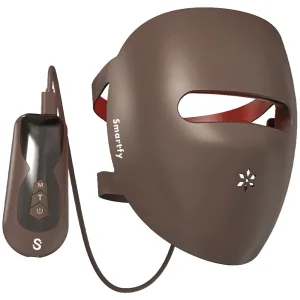 Mascara Facial LED Smartfy MSR01M - Recarregável - Marrom