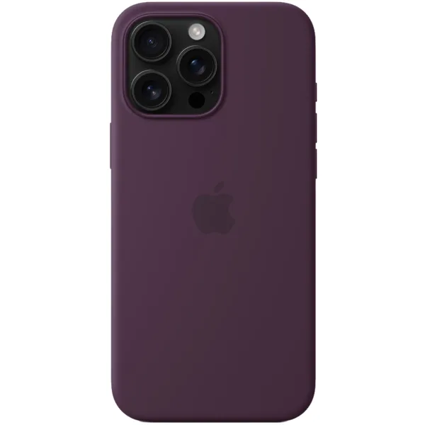 Capa Protetora Apple Leather Case Magsafe - Para Iphone 16 Pro Max - Couro - Roxo
