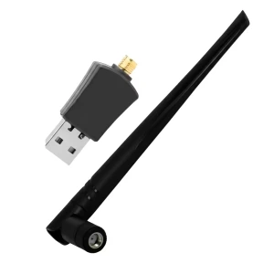 Adaptador Wi-Fi Quanta QTAA600 - 600 Mbps - USB - Preto