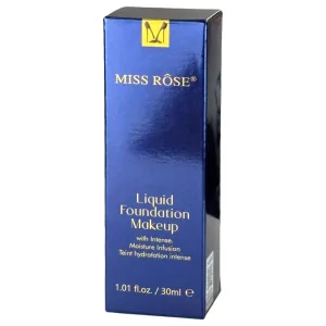 Base Líquida Miss Rôse Liquid Foundation Makeup - Natural - 30ML