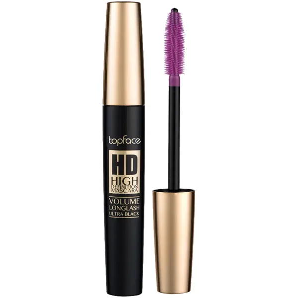 Máscara de Cílios TopFace HD High Definition PT303.A - Ultra Black - 11ML