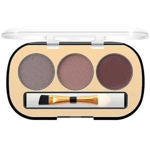 Paleta de Sombras Miss Rôse Eyebrow Powder & Eyebrow Cream 7402-045 - #04 - 3 Cores - 4.5Gr