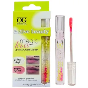 Lipgloss Outdoor Girl Active Beauty Magic Kiss Lip Oil & Crystal Golden C1396 - 1.9mL