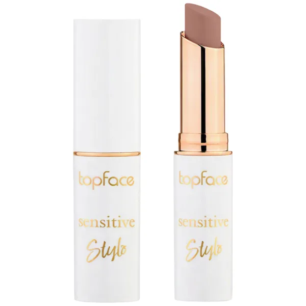 Batom TopFace Sensitive Stylo Lipstick PT157 - 003 Baby Peach - 3.5Gr