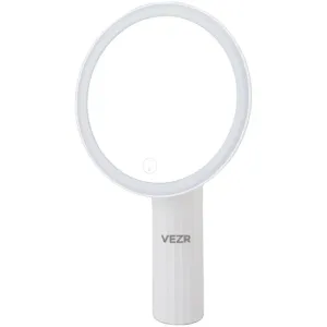Espelho Portátil LED Para Maquiagem Vezr LED Makeup Mirror SK-001 - USB-C - Branco