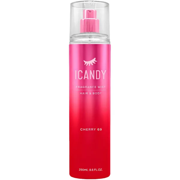 Colônia Body Splash Icandy - Corpo e Cabelo - 250ML - Cherry 69