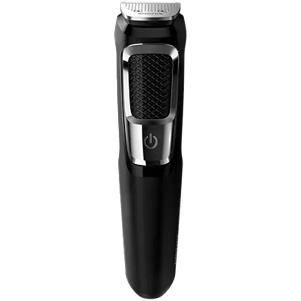 Máquina de Cortar Cabelo Philips 13-in-1 All-In-One Trimmer Norelco Multigroom 3000 MG3740/40 - Recarregável - Preto