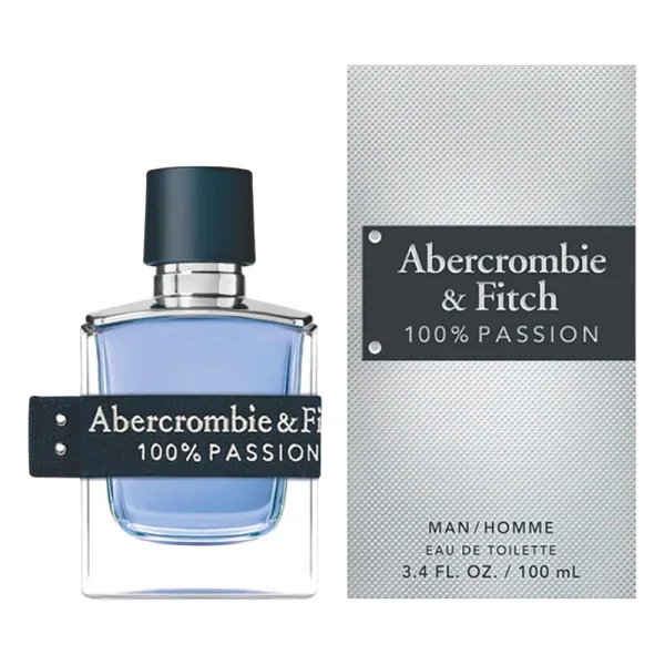 Perfume Abercrombie & Fitch 100% Passion - Eau de Toilette - Masculino - 100ML