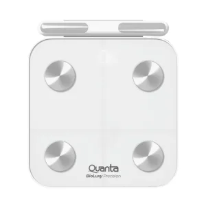 Balança Digital Quanta QTBCB200 - Com Bioimpedância - Bluetooth - Até 180Kg - Branco
