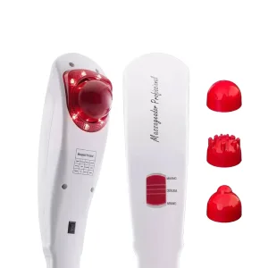 Massageador Elétrico More Fitness - MF-25 Turbo - 110V - Branco